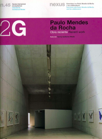 【希少】 2G ／ N.45 Paulo Mendez da Rocha BOOKS